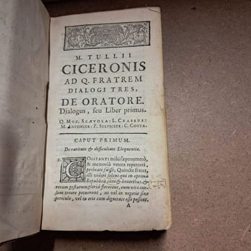 M. Tulli Ciceronis. Libri Rhetorici. CICERON