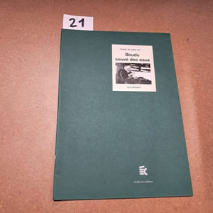 Cahier de notes sur Boudu sauvé des eaux (Jean Renoir)