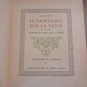 Le Printemps sur la Neige et d'autres Contes du bon vieux temps