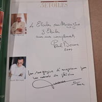 3 Etoiles #1 : Le style Gagnaire. Dédicacé par Paul BOCUSE et Alain DUCASSE