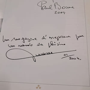 3 Etoiles #1 : Le style Gagnaire. Dédicacé par Paul BOCUSE et Alain DUCASSE