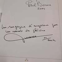 3 Etoiles #1 : Le style Gagnaire. Dédicacé par Paul BOCUSE et Alain DUCASSE