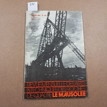 Le Mausolée. Revue mensuelle des arts et techniques des roches de qualité #542. Le Mausolée