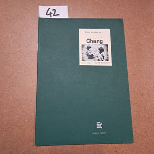 Cahier de notes sur Chang (Marian Cooper & Ernest B. Schoedsack)