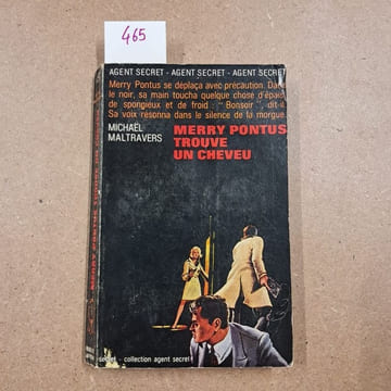 Merry Pontus trouve un cheveu. MALTRAVERS, Michaël