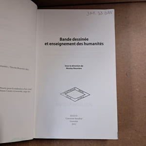 Bande dessinée et enseignement des humanités