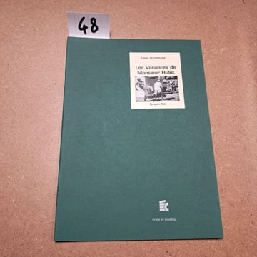Cahier de notes sur Les Vacances de Monsieur Hulot (Jacques Tati). Cahier de notes sur...