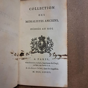 Manuel d'Épictète. EPICTETE  