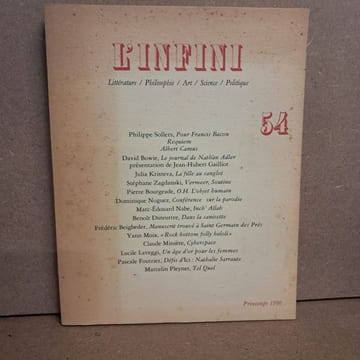 L'Infini #54. L'INFINI