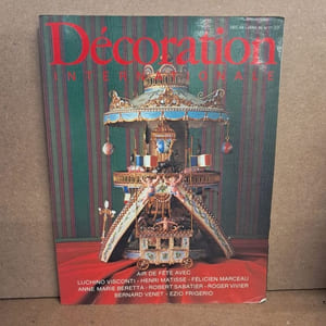 Décoration Internationale #77 : Air de fête avec Luchino Visconti, Henri Matisse, Félicien Marceau, Anne-Marie Beretta, Robert Sabatier, Roger Vivier, Bernard Venet, Ezio Frigerio