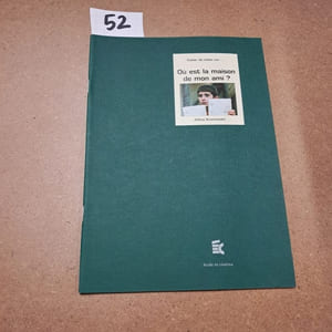 Cahier de notes sur Où est la maison de mon ami ? (Abbas Kiarostami)