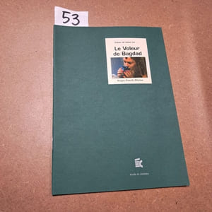 Cahier de notes sur Le Voleur de Bagdad (Berger, Powell, Whelan)