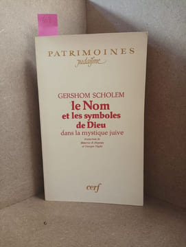 Le Nom et les symboles de Dieu dans la mystique juive. SCHOLEM, Gershom 