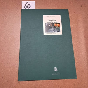 Cahier de notes sur Chantons sous la pluie (Gene Kelly, Stanley Donen)