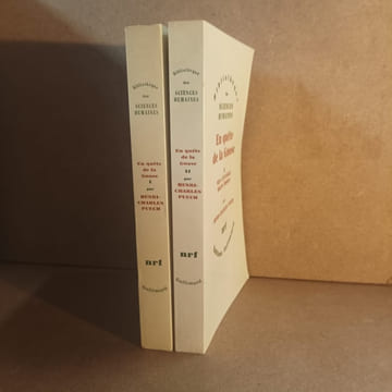 En quête de la gnose (2 tomes). PUECH, Henri-Charles 