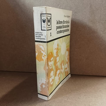 Le livre d'or de la poésie française contemporaine. Tome 1. SEGHERS, Pierre 