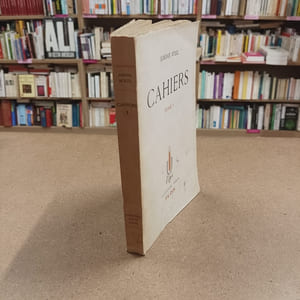Cahiers. Tome I