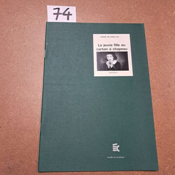 Cahier de notes sur La jeune fille au carton à chapeau (Boris Barnet). Cahier de notes sur...