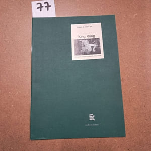 Cahier de notes sur King Kong (Merian C. Cooper et Ernest B. Schoedsack)