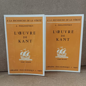 L'oeuvre de Kant (2 volumes)