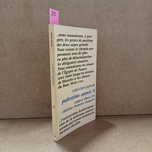 Pasletine année 0
