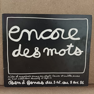 encore des mots. BEN 