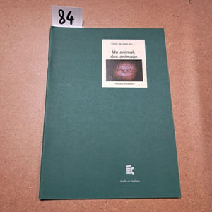 Cahier de notes sur Un animal, des animaux (Nicolas Philibert)