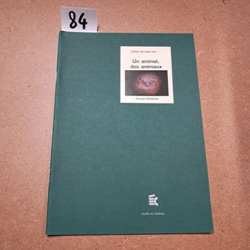 Cahier de notes sur Un animal, des animaux (Nicolas Philibert). Cahier de notes sur...