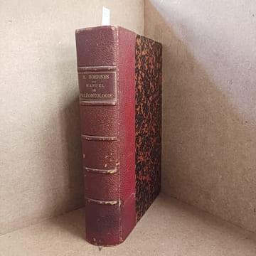 Manuel de Paléontologie. HOERNES, Rudolf