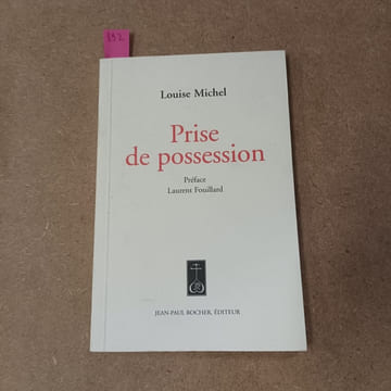 Prise de possession. MICHEL, Louis