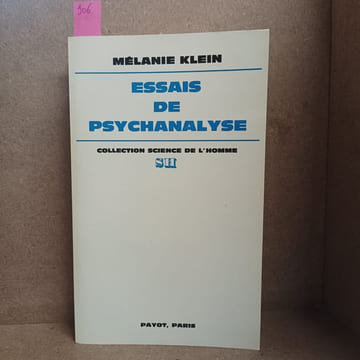 Essai de psychanalyse (1921 - 1945). KLEIN, Mélanie