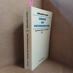 Essai de psychanalyse (1921 - 1945)