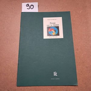 Cahier de notes sur Ponyo sur la falaise (Hayao Miyazaki)