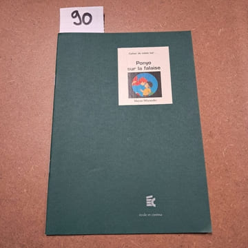 Cahier de notes sur Ponyo sur la falaise (Hayao Miyazaki). Cahier de notes sur...
