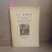 La Bible. HOLBEIN, Hans 