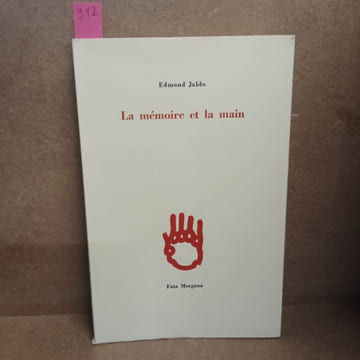 La mémoire et la main. JABES, Edmond