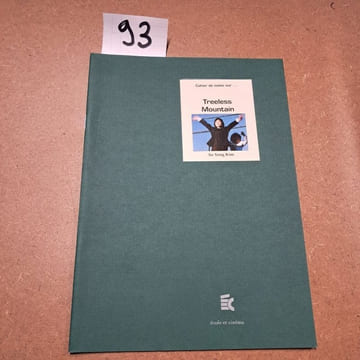 Cahier de notes sur Treeless Mountain (So Yong Kim). Cahier de notes sur...