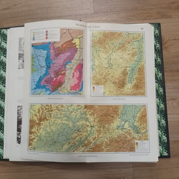 Atlas Univervel Quillet : France et Union Française. ALLAIN, Maurice 