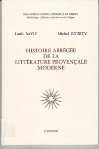 Histoire abrégée de la littérature provençale moderne