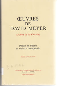 Œuvres de David MEYER
(Daviou de la Coucoire)