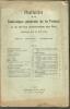 Bulletin de la Statistique generale de la France et du Service d'observation des prix paraissant tous les trois mois  Tome XI Fasc 1 octobre 1921. 