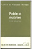 Poésie et récitation Collection "carnets de pédagogie pratique" . Pierre MENANTEAU 
 