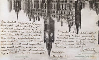 C.P.A.S. adressée à Roza Zsgimond Gardony. Manchester, 23 février 1904. En hongrois. Adresse au verso.