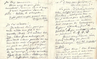 L.A.S. adressée à Léon Vanier. 17 février 1888. 4 pages in-12.