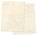 Lettre autographe sign&eacute;e adress&eacute;e.... Andr&eacute; Breton