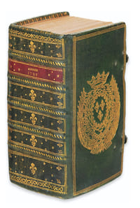[ALMANACHS – CHARLES X] Réunion de cinq almanachs de petit format pour l’année 1789.