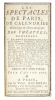 [ALMANACHS – CHARLES X] Réunion de cinq almanachs de petit format pour l’année 1789.. 