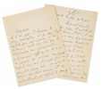 Lettre autographe signée adressée à Julien Benda. Proust, Marcel