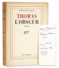 Thomas l'obscur. BLANCHOT, Maurice