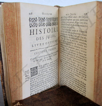 ANTIQUITÉS  JUDAIQUES.
HISTOIRE DES JUIFS ESCRITE PAR FLAVIUS JOSEPH.. FLAVIUS JOSEPH .
ANDILLY ARNAULD d'.